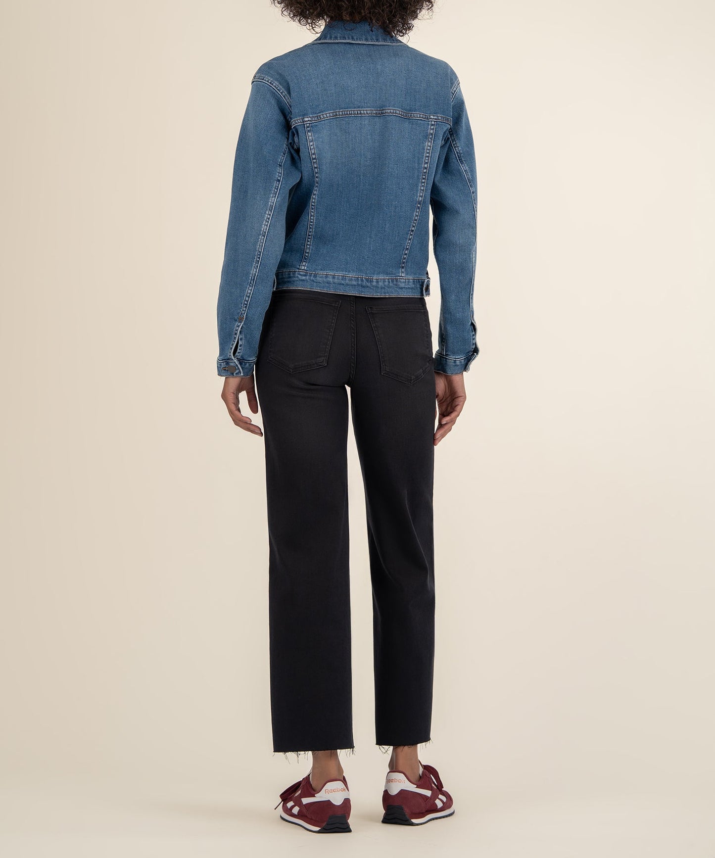 Kut from the Kloth Women's Juliet Denim Jacket (Dearly Wash)