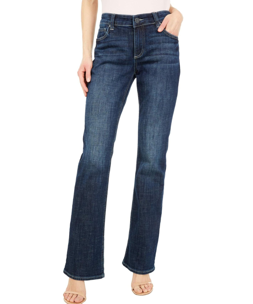 Natalie High Rise Bootcut in Monitored by KUT