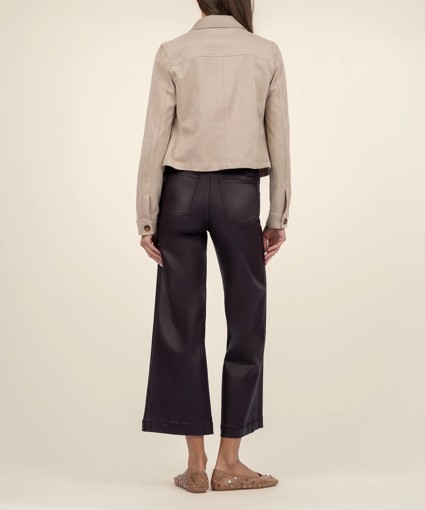 Kut from the Kloth Style KJ52101 — Faux Suede Jacket