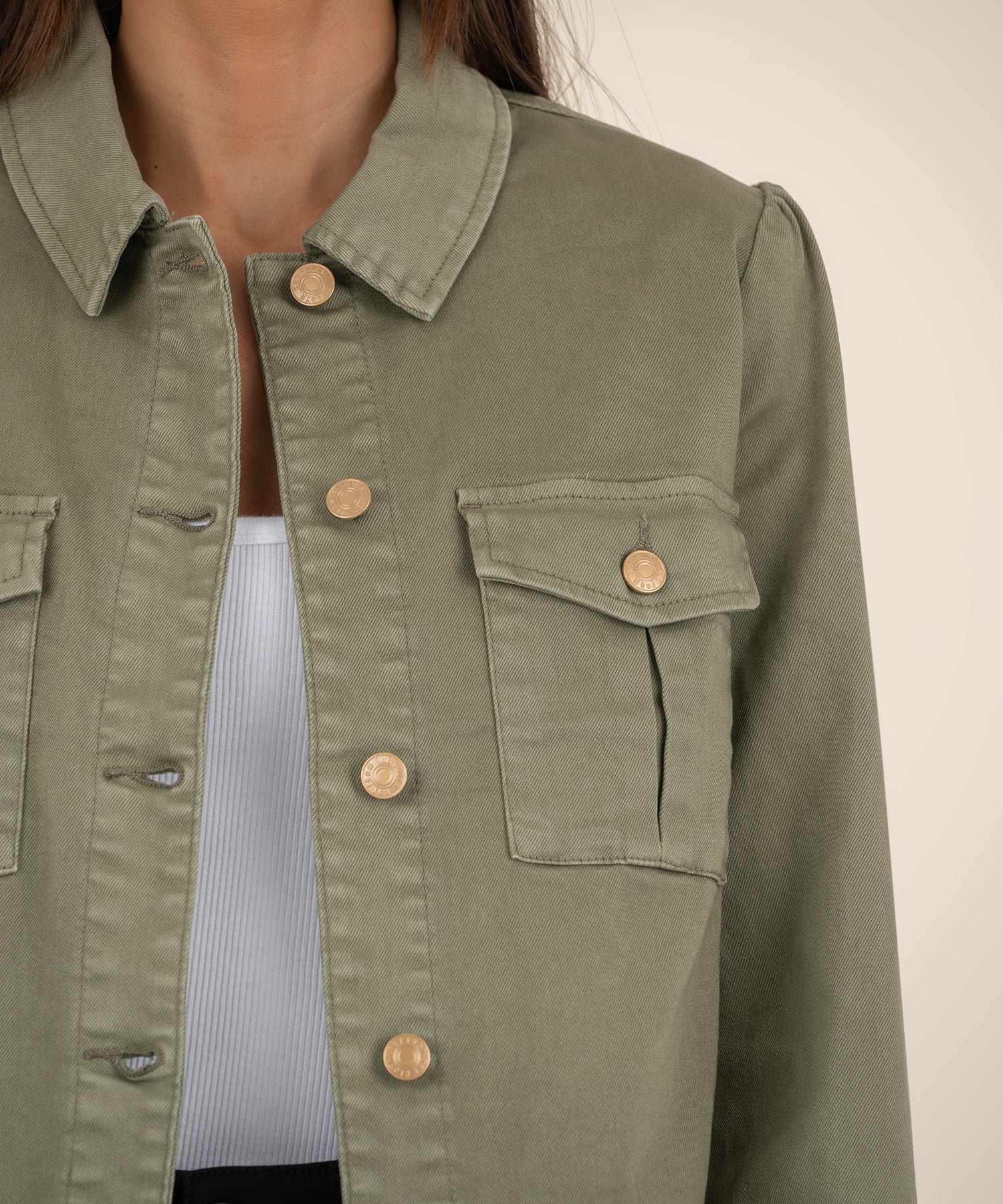 Close-up of faux suede texture