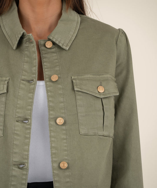 Close-up of faux suede texture