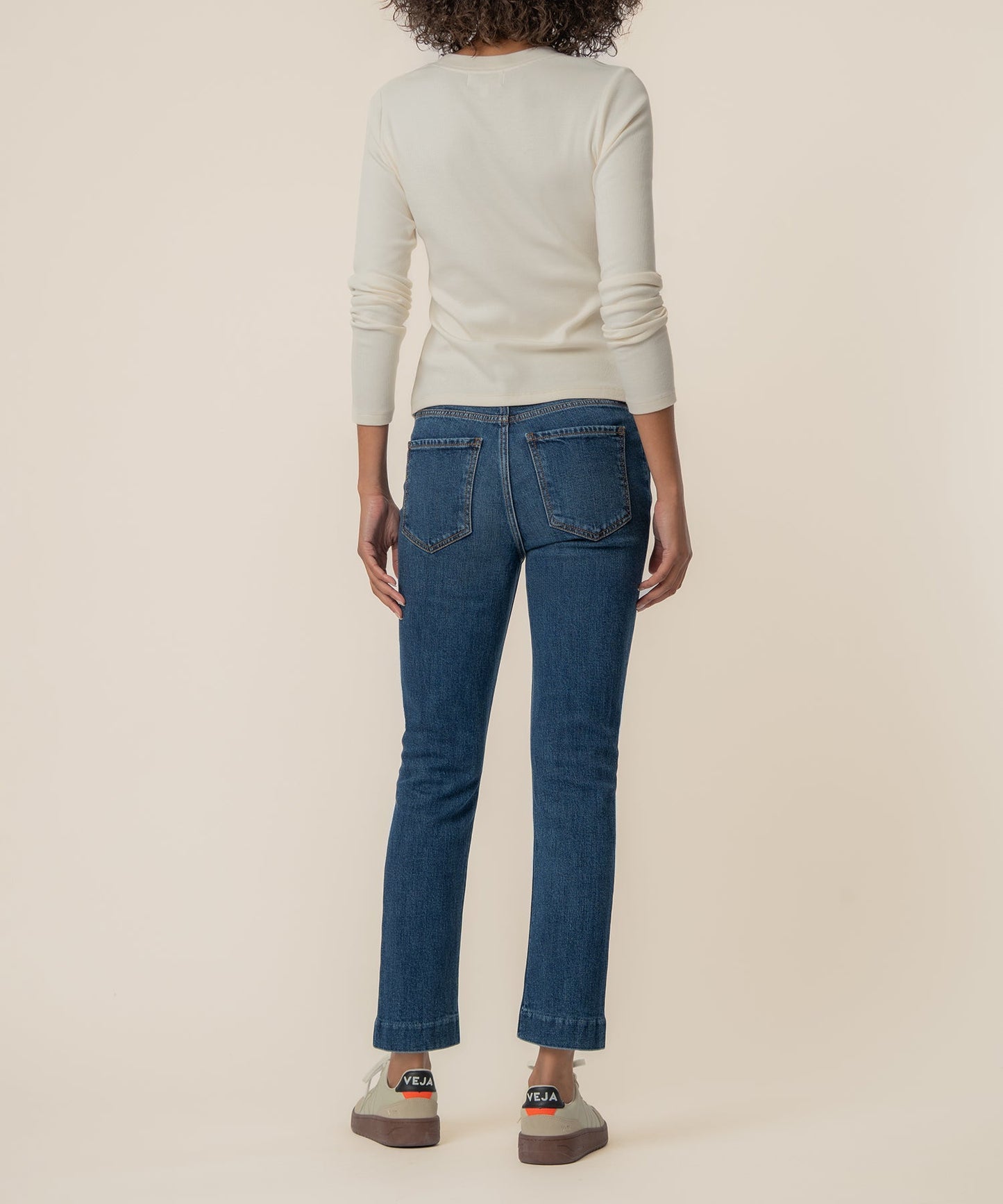 Kut from the Kloth Ulta Reese Rise Rise Ankle Straight Jeans KP2150MA2