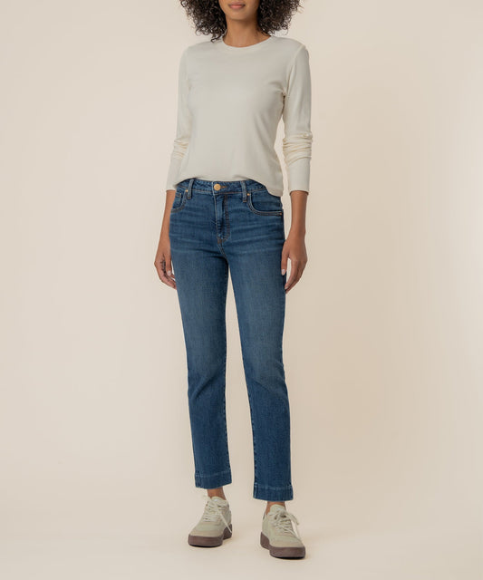 Kut from the Kloth Ulta Reese Rise Rise Ankle Straight Jeans KP2150MA2