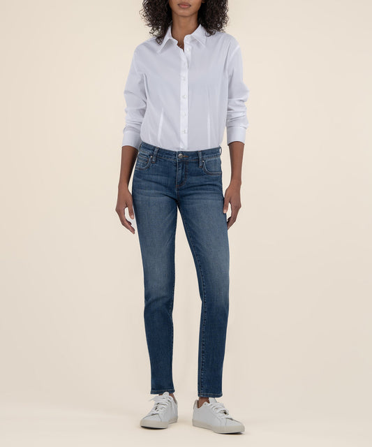 Kut from the Kloth Women’s Catherine Boyfriend Jean – Style KP494MH2 (Fervent Wash)